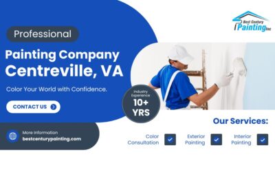 Best Century Painting: Your Trusted Painting Company in Centreville, VA